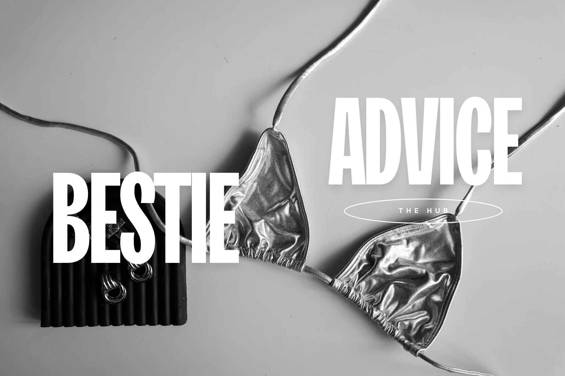 Delicate chain jewelry on a clean background