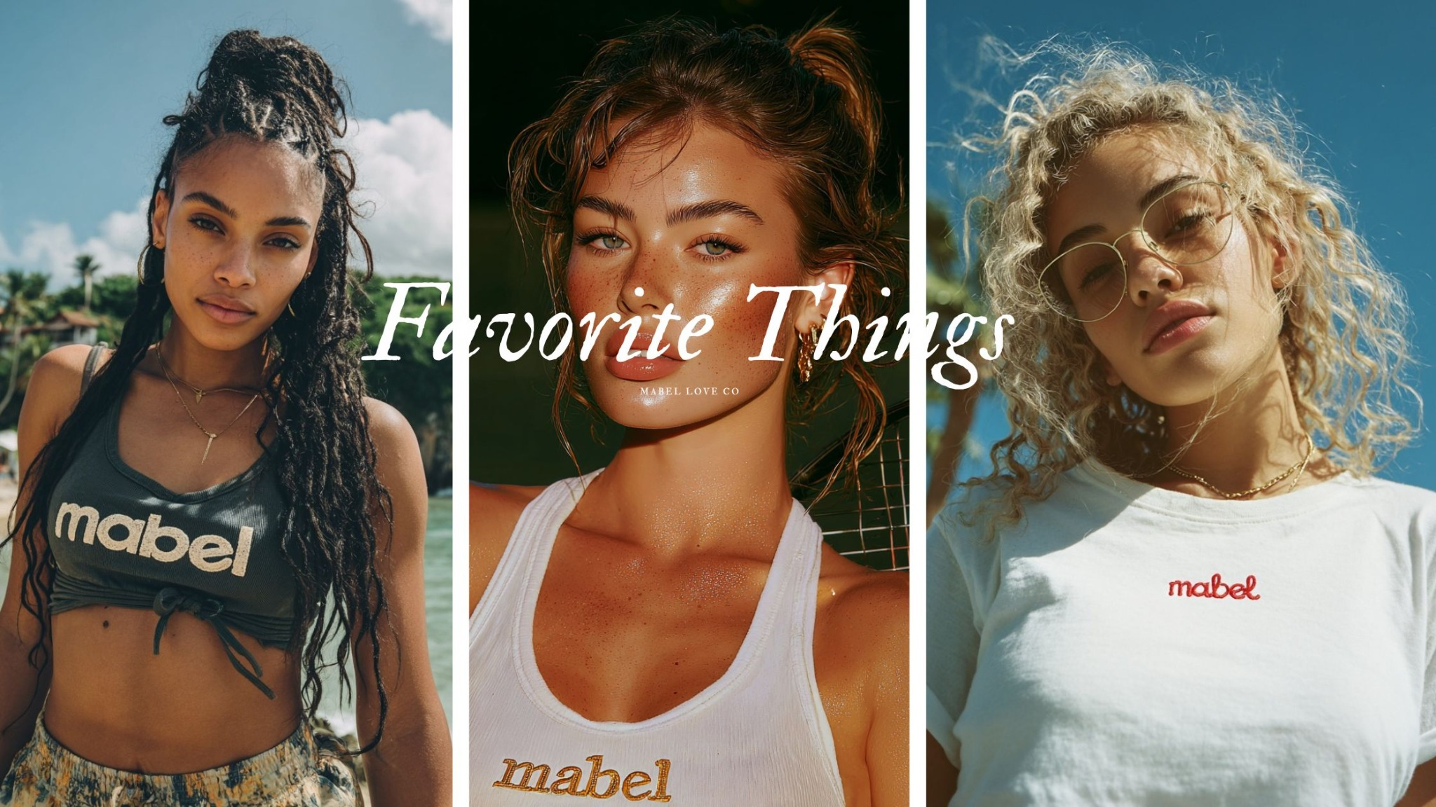 Pink accessories on a soft background